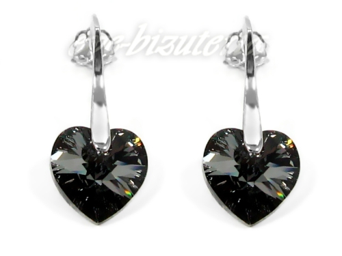 Kolczyki serduszka Swarovski Silver Night 1125.jpg