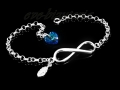 Srebrna bransoletka Nieskończoność Piórko Swarovski 1166-B48a.jpg