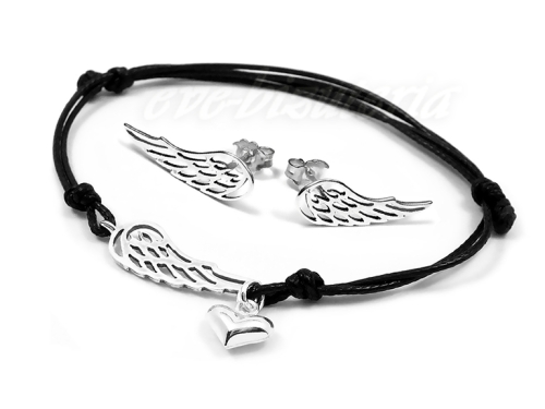 Komplet srebrny Freedom Serce Anioła 1154-K10.jpg