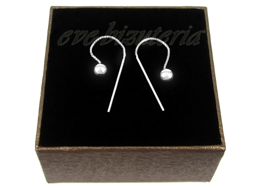 Srebrne kolczyki Kulki przewlekane 1135.jpg