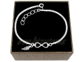 Srebrna bransoletka nieskończoność skrzydło 1189-B63.jpg