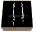 Srebrne kolczyki nieskończoność wiszące A25.jpg
