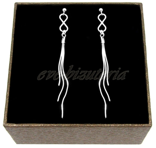 Srebrne kolczyki nieskończoność wiszące A25.jpg