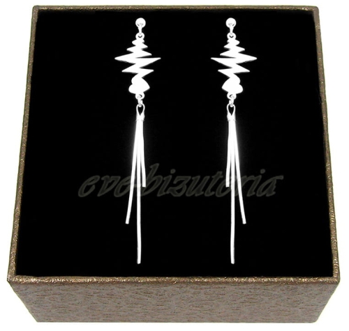 Srebrne kolczyki Puls Linia Życia z serduszkiem A29.jpg