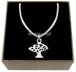 Srebrny naszyjnik Drzewko Szczęścia W18