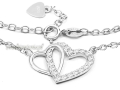 Srebrny naszyjnik celebrytka Serce z cyrkoniami 0610e.jpg