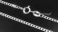 Srebrny łańcuszek pancerka od kompletu 0972.jpg
