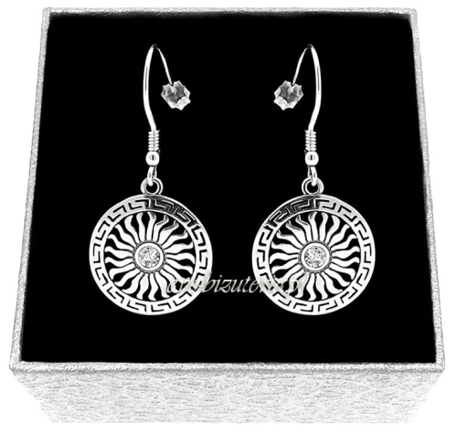 Srebrne kolczyki słońce z cyrkonią 1347-A61.jpg