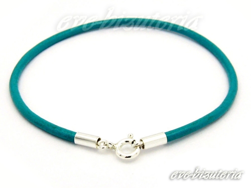 Bransoletka z rzemienia okrągłego 3 mm 0690