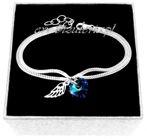 Srebrna bransoletka z sercem 1186-B60.jpg