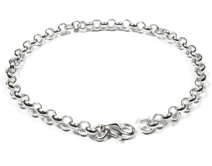 BRANSOLETKA ROLO SREBRO 925 DO ZAWIESZEK CHARMS