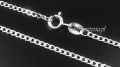 Srebrny łańcuszek pancerka od kompletu 0972.jpg