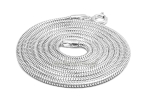 Srebrny łańcuszek żmijka Snake