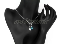 Srebrny naszyjnik koniczynka serce Swarovski 1243-W12a.jpg
