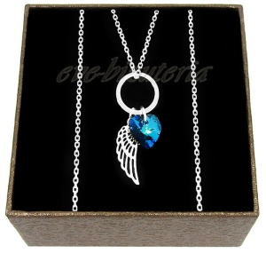 Naszyjnik Skrzydło Anioła Swarovski W11
