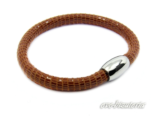 bransoletka z rzemienia skóra węża 0396